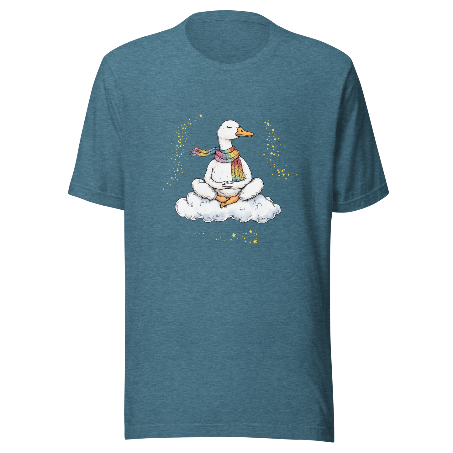 Unisex t-shirt "Meditating Goose"