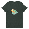 Unisex t-shirt with crocodile, tea time - Radiant Art of Radiant Group