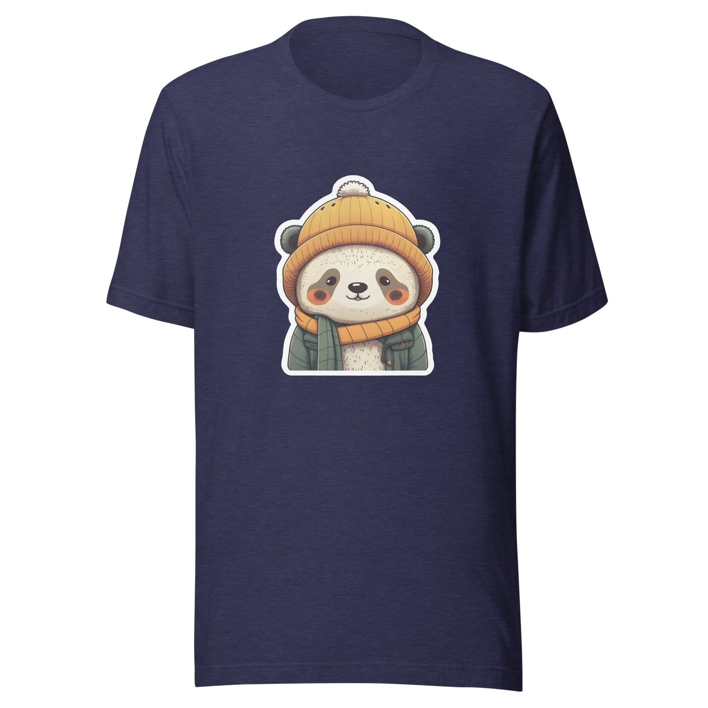 Unisex t-shirt with sweet panda