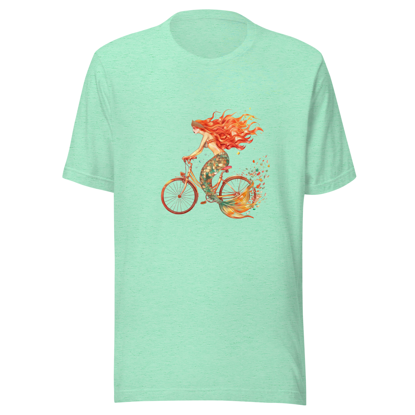 Unisex t-shirt "Mermaid on Wheels"