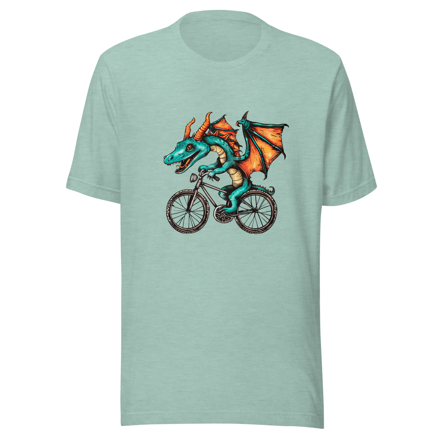 Unisex t-shirt "Dragon on Wheels"
