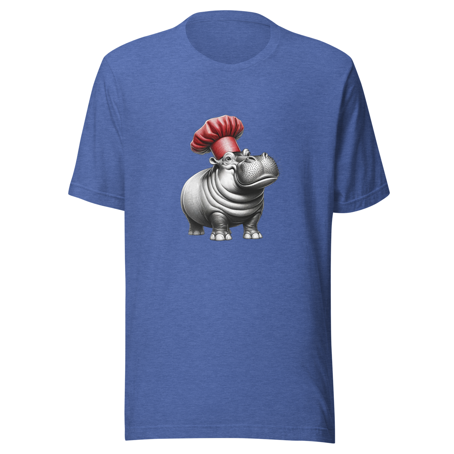 "Hippo Chef: Culinary Comedian" Unisex Graphic T-Shirt