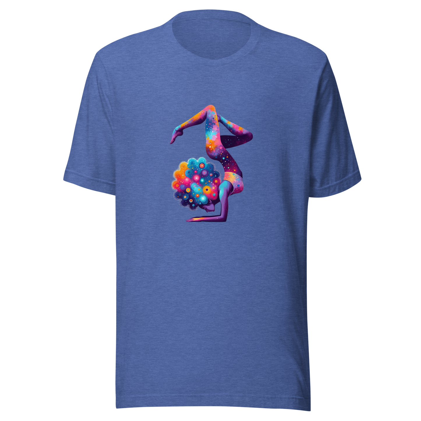 Unisex t-shirt "Cosmic Yoga: Nebula Pose"