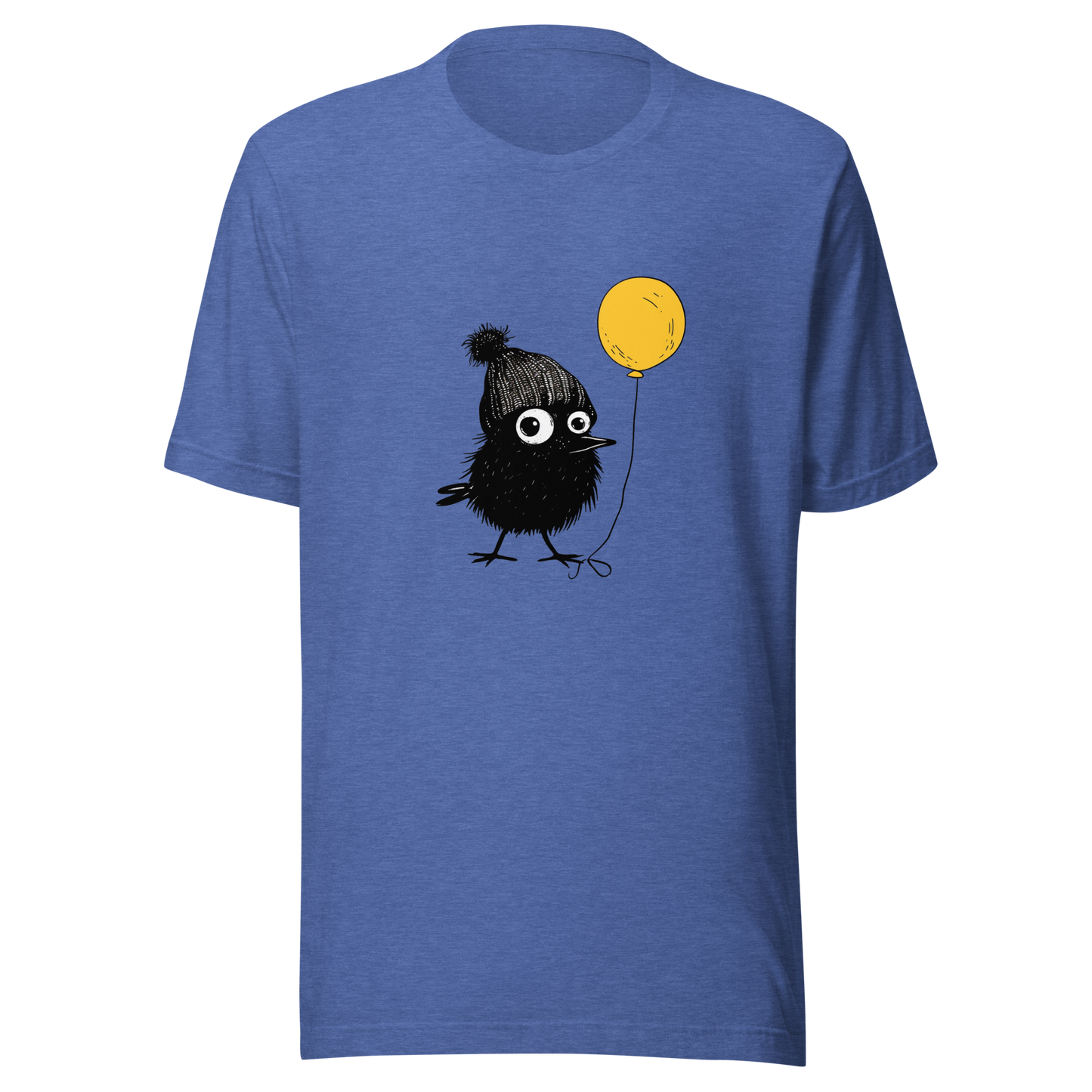 Unisex t-shirt Bird and Balloon