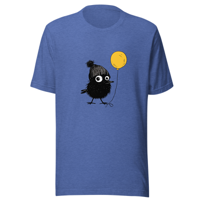 Unisex t-shirt Bird and Balloon - Radiant Art of Radiant Group