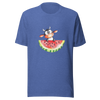 Unisex t-shirt "The Watermelon Cow" - Radiant Art of Radiant Group