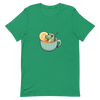 Unisex t-shirt with crocodile, tea time - Radiant Art of Radiant Group