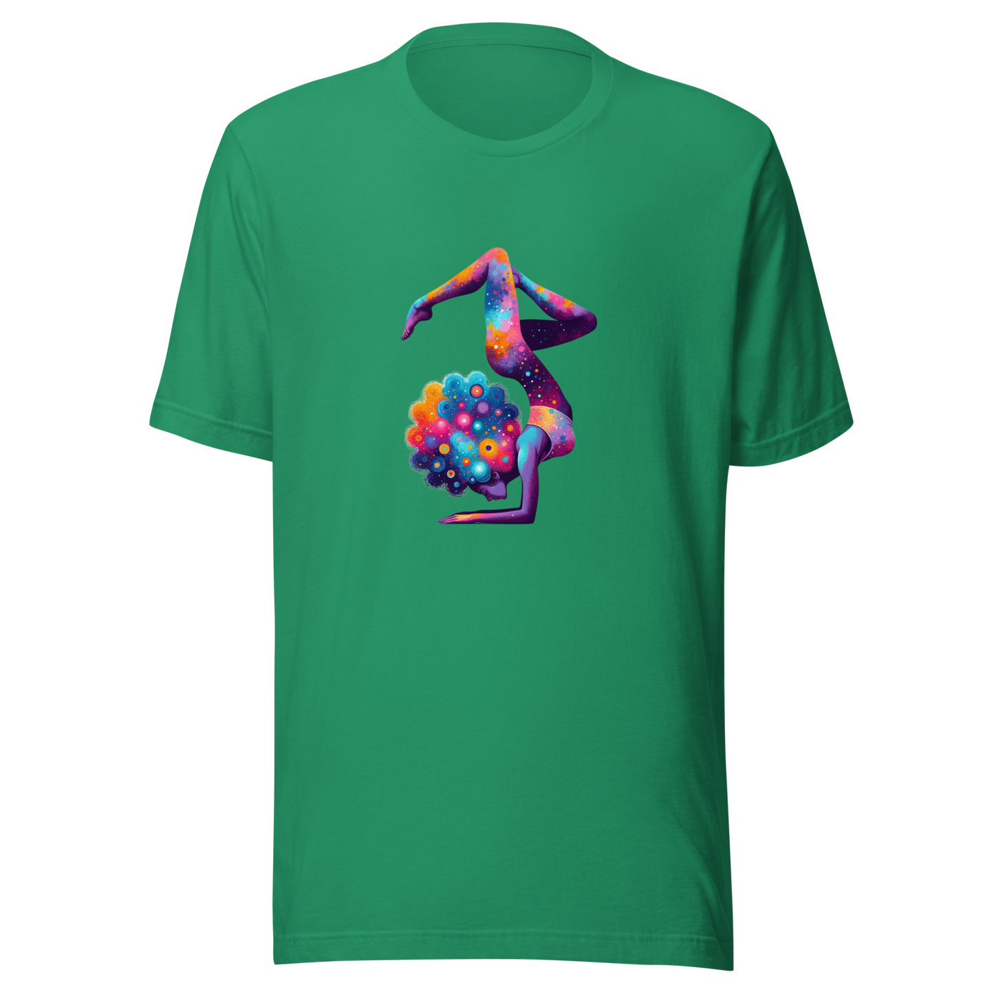 Unisex t-shirt "Cosmic Yoga: Nebula Pose"