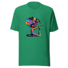 Unisex t-shirt "Galactic Serenity: Yoga Pose with Cosmic Tree" - Radiant Art of Radiant Group