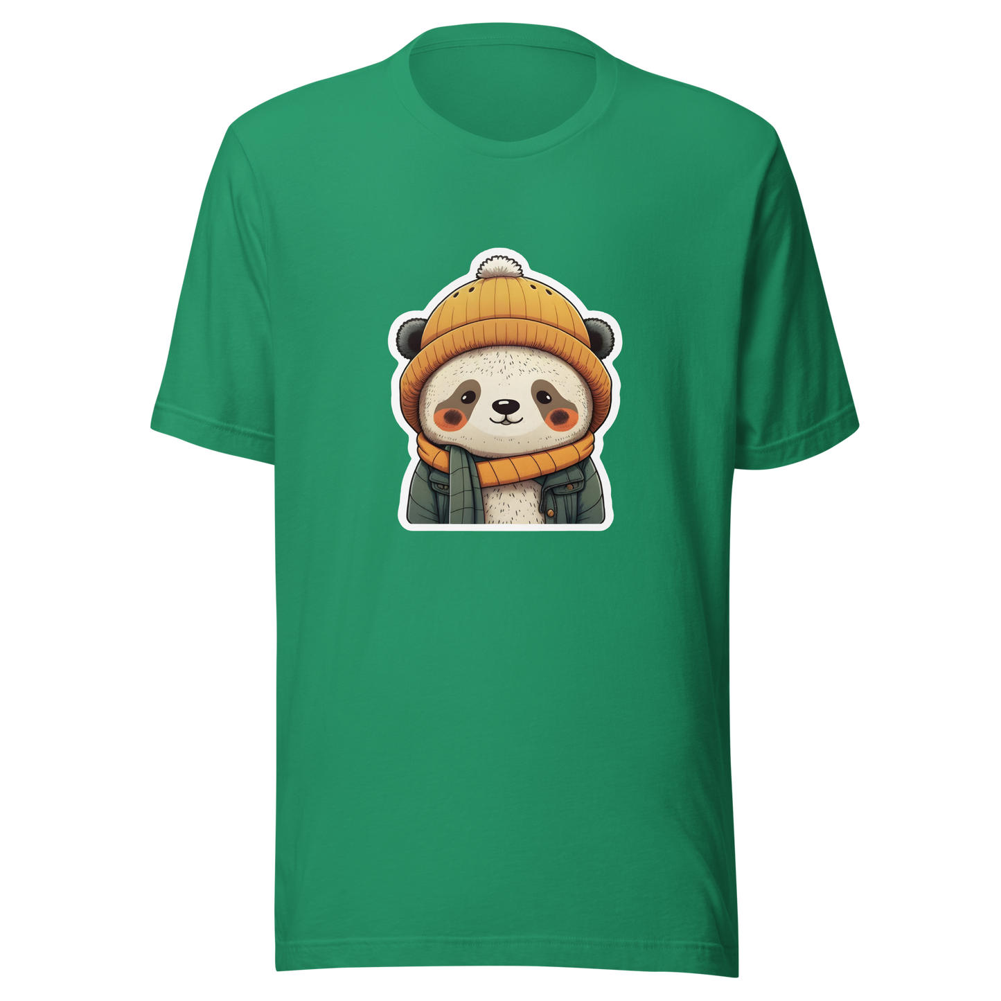 Unisex t-shirt with sweet panda