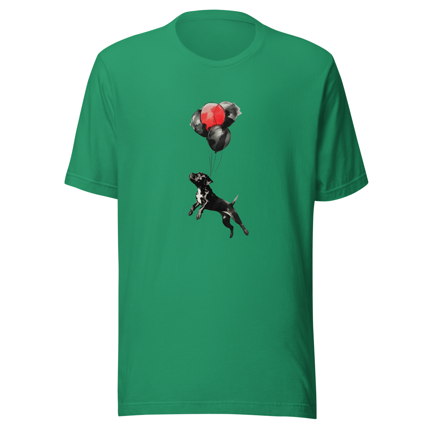 Unisex t-shirt Paws in the Air: Balloon Adventure