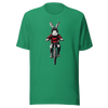 Unisex t-shirt "Rabbit on a bicycle" - Radiant Art of Radiant Group