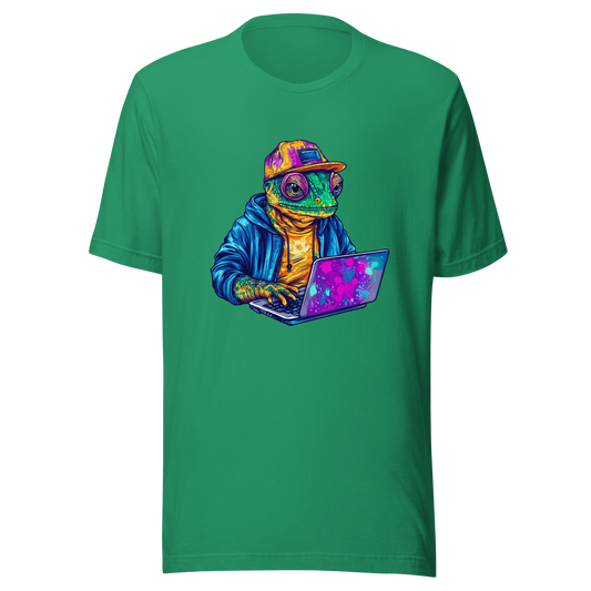 Unisex t-shirt "Chameleon Coder"