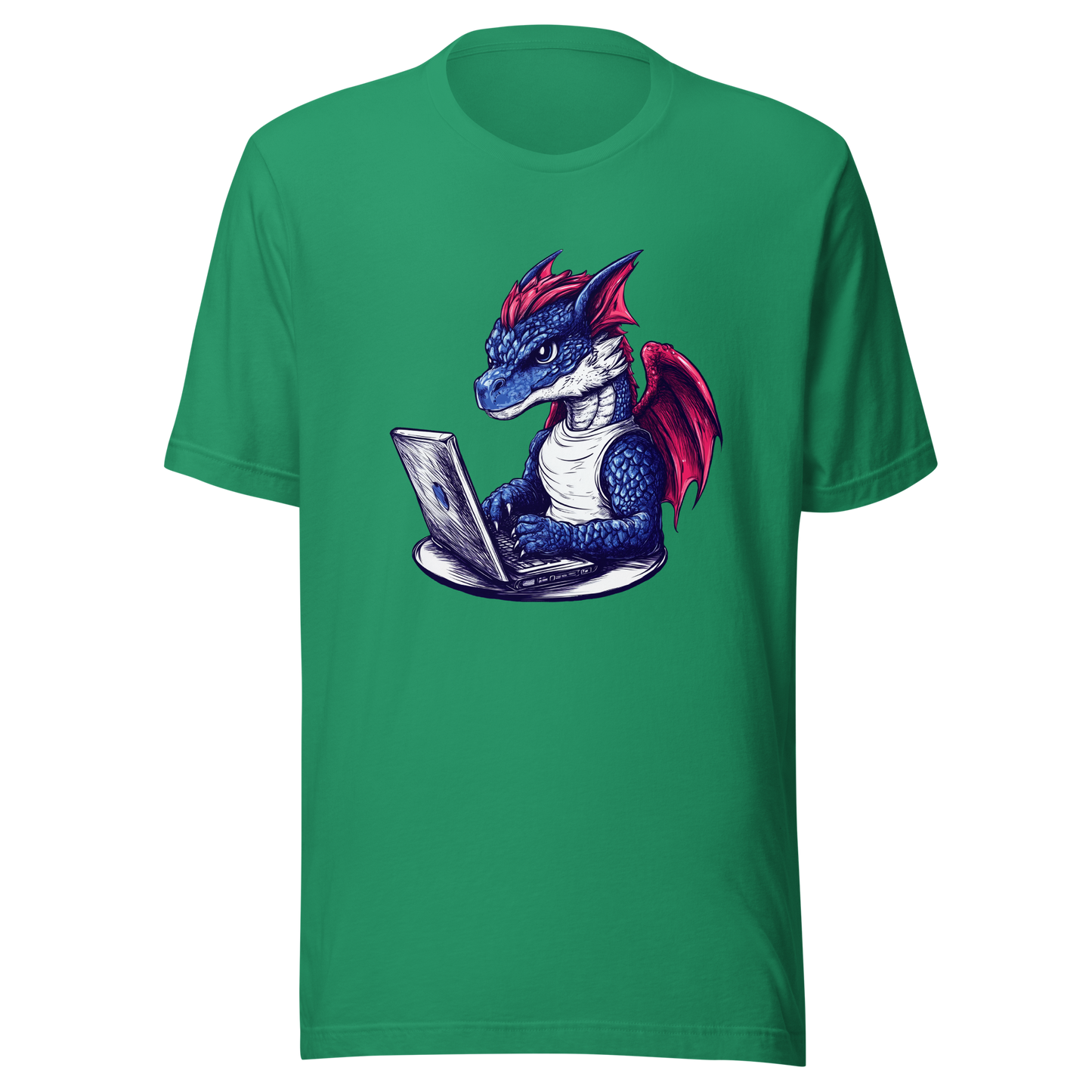 Unisex t-shirt  "Code Like a Dragon, Conquer Like a Legend"