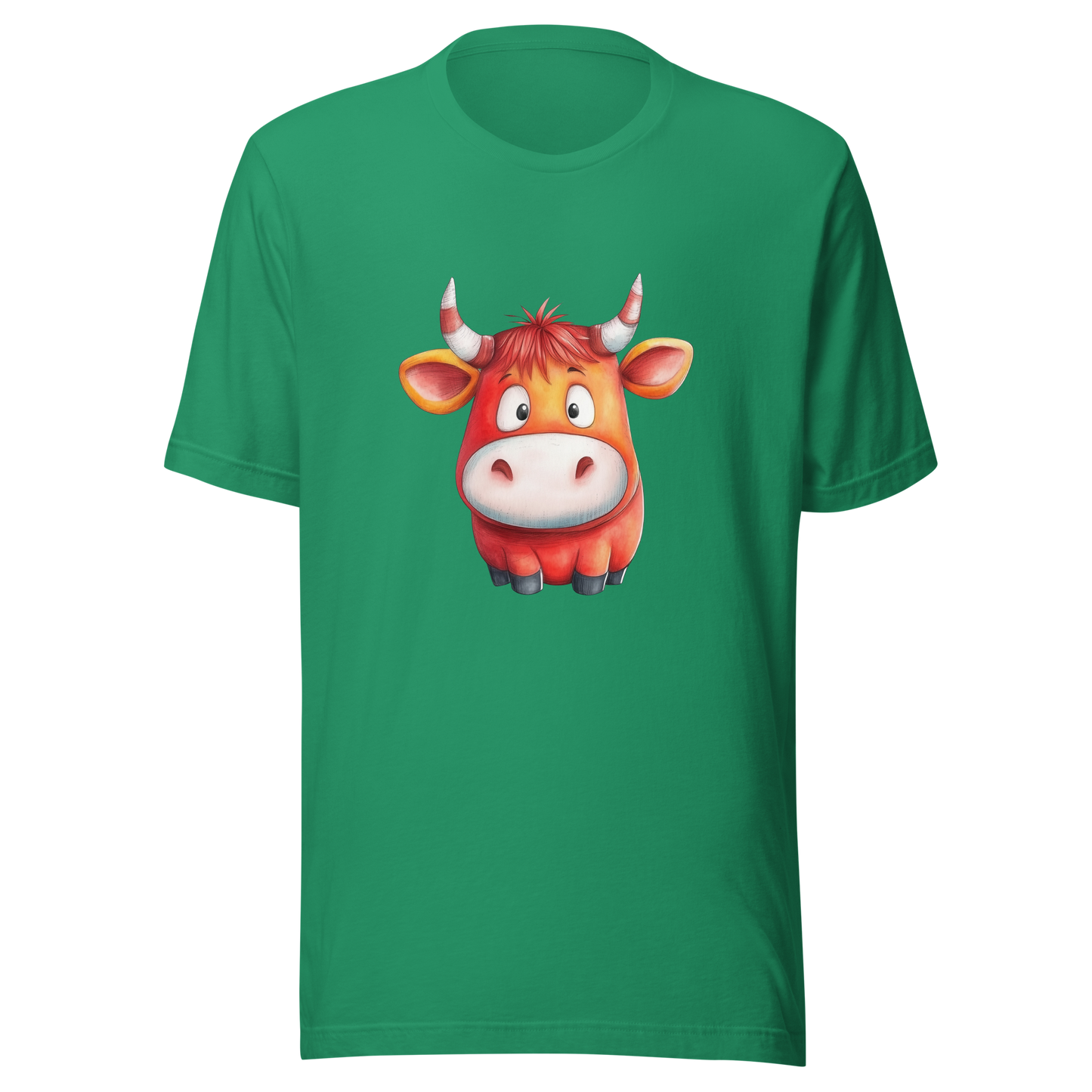 Unisex t-shirt "Moo-d Lifter: The Adorable Cow Tee"