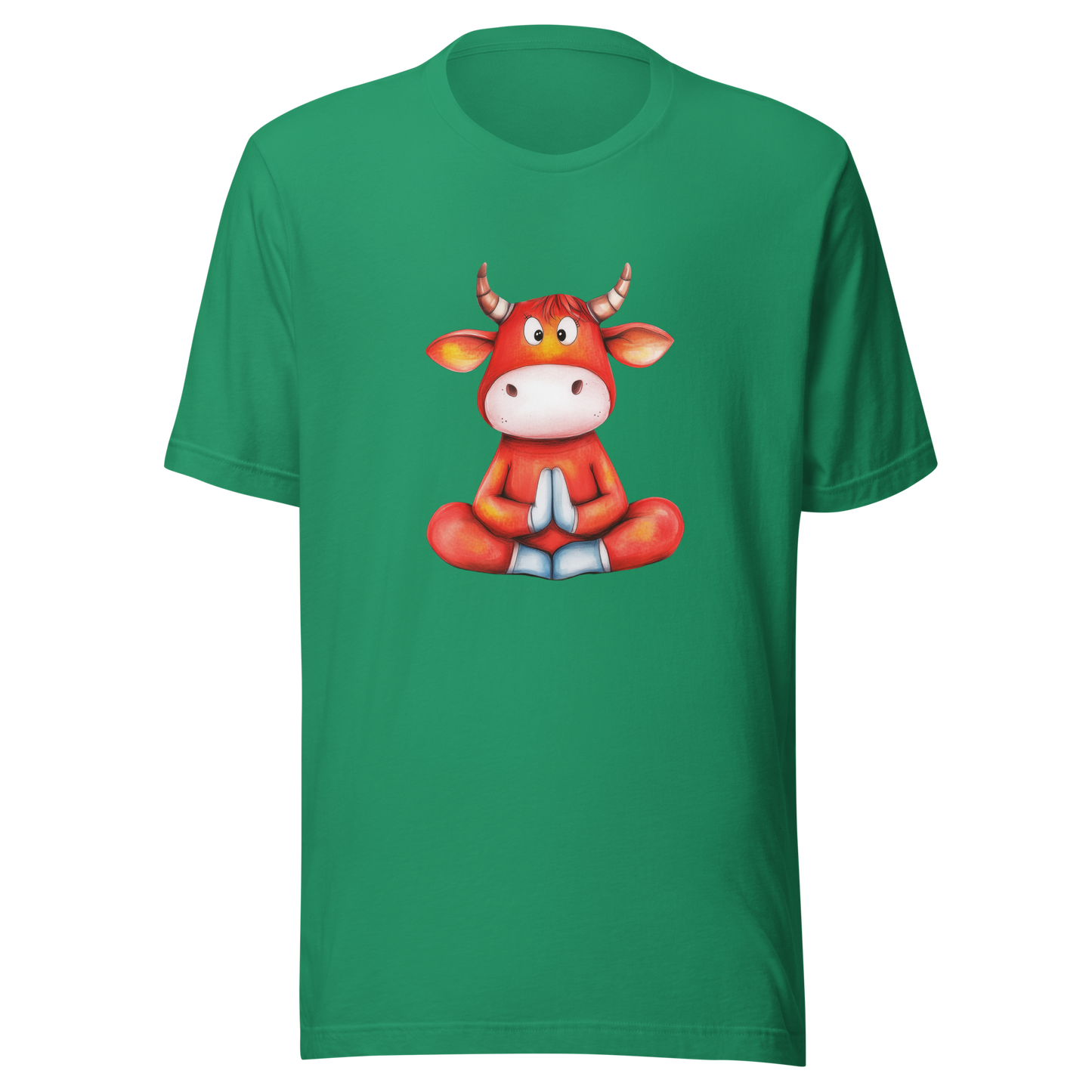 Unisex t-shirt "The Meditating Cow"