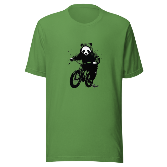 Unisex t-shirt Pedaling Panda