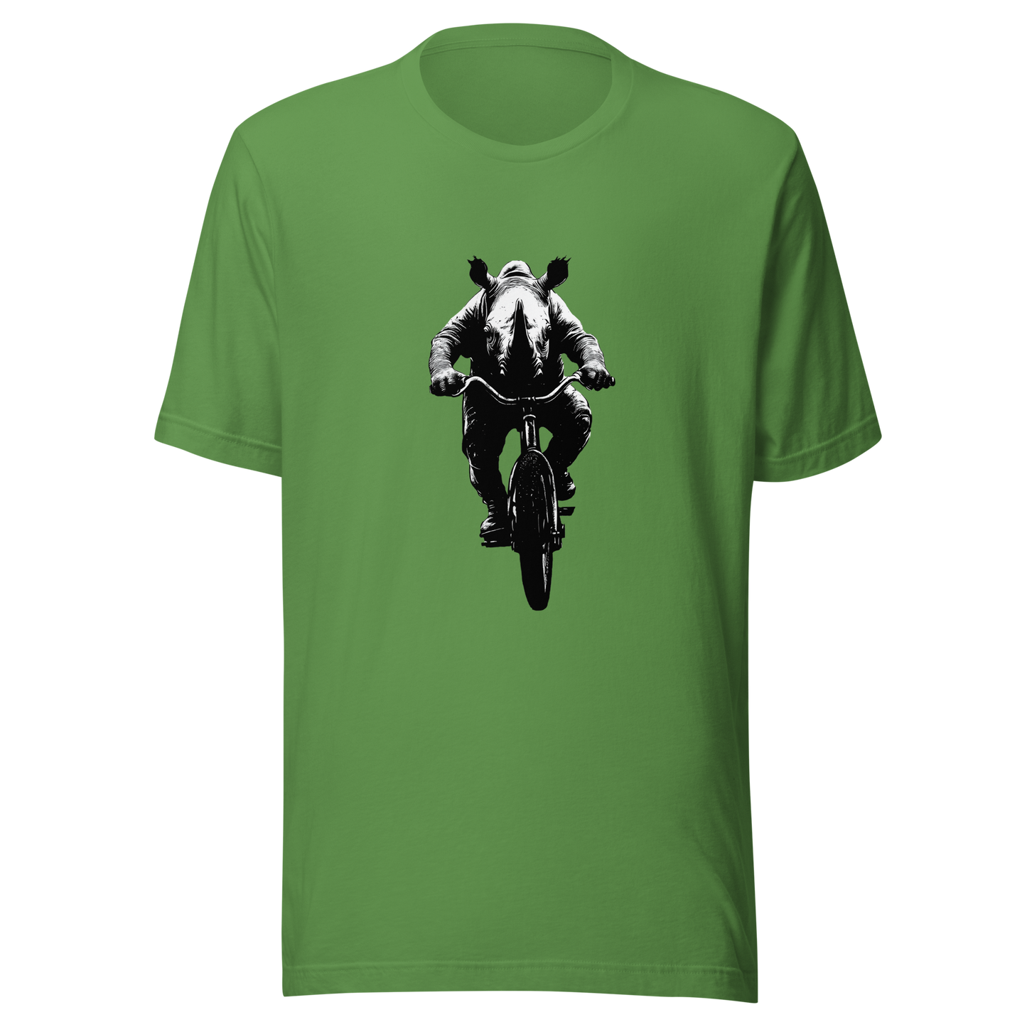 Unisex t-shirt "Pedal Like a Rhino"
