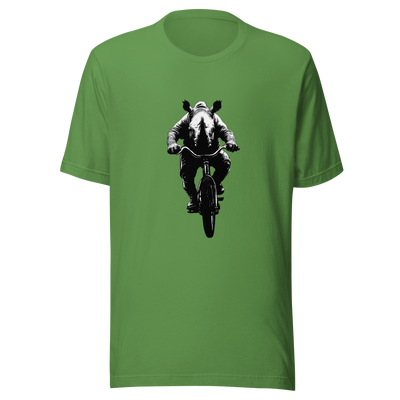 Unisex t-shirt "Pedal Like a Rhino" - Radiant Art of Radiant Group