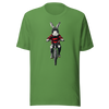 Unisex t-shirt "Rabbit on a bicycle" - Radiant Art of Radiant Group