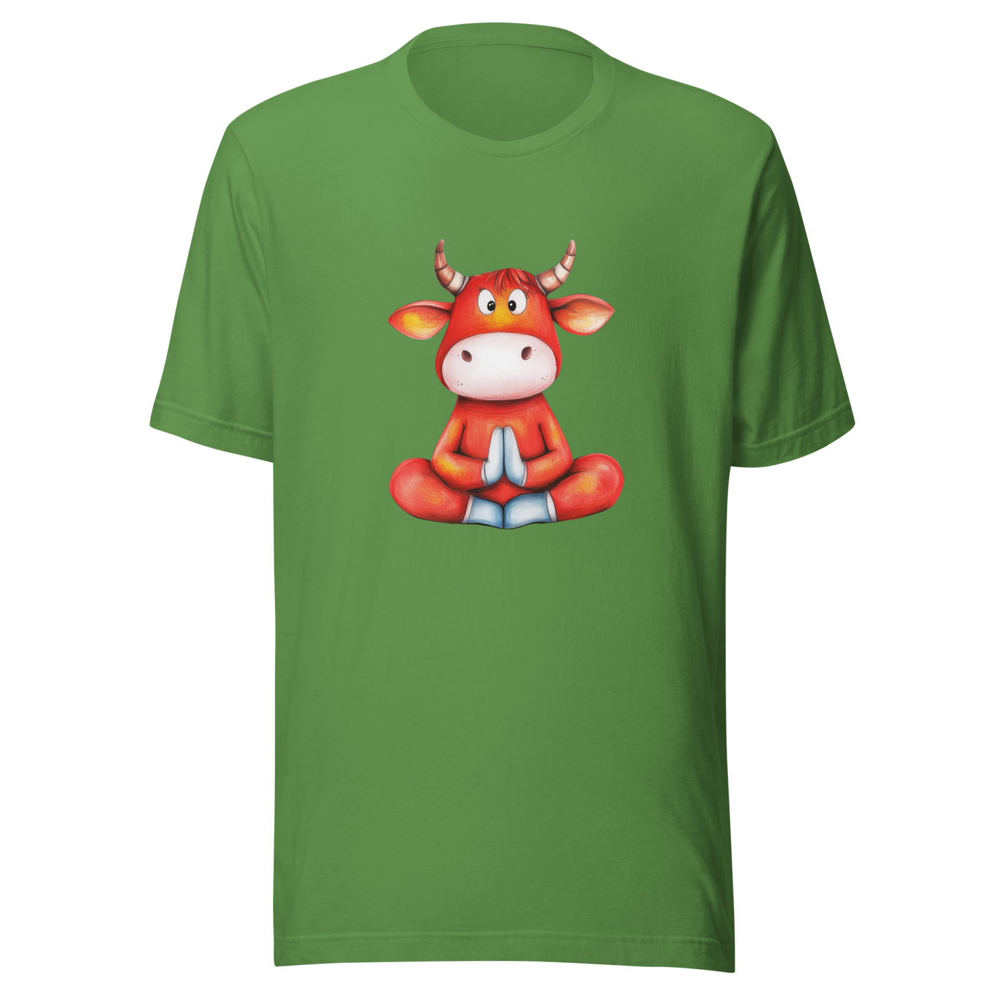 Unisex t-shirt "The Meditating Cow"
