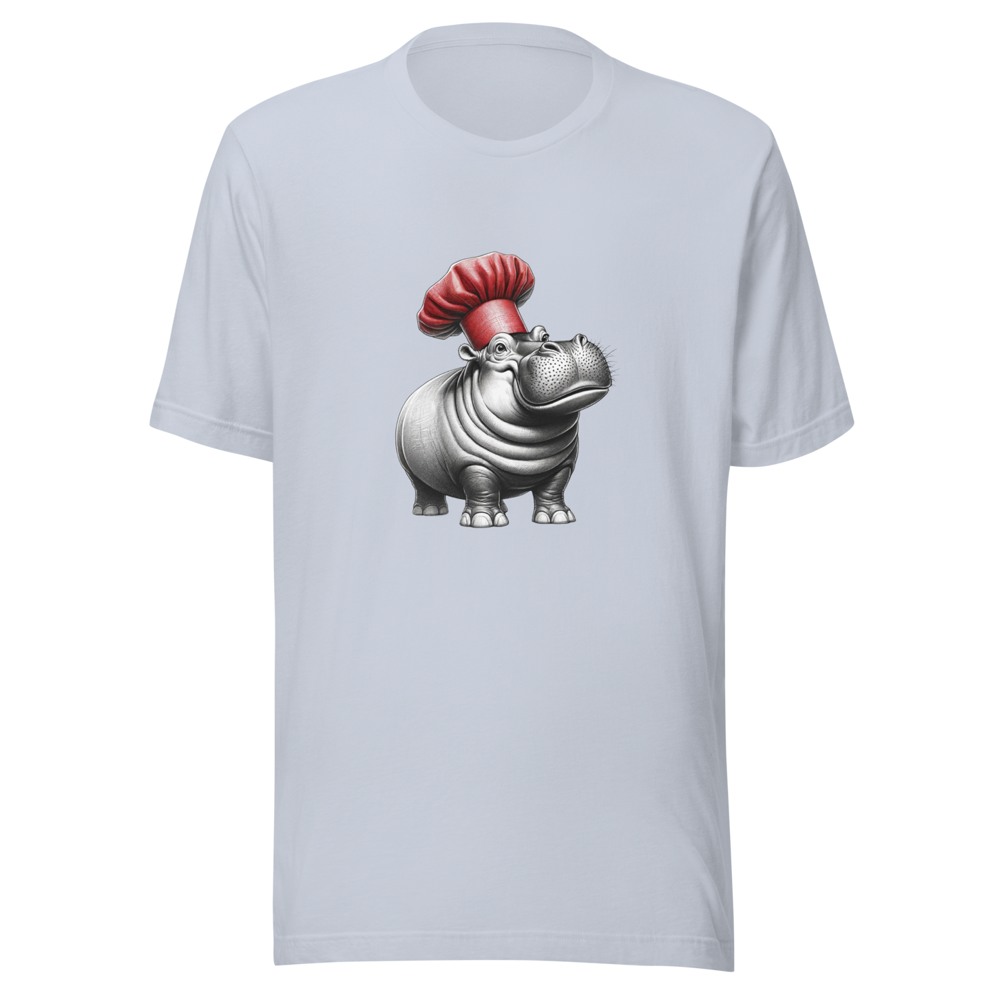 "Hippo Chef: Culinary Comedian" Unisex Graphic T-Shirt
