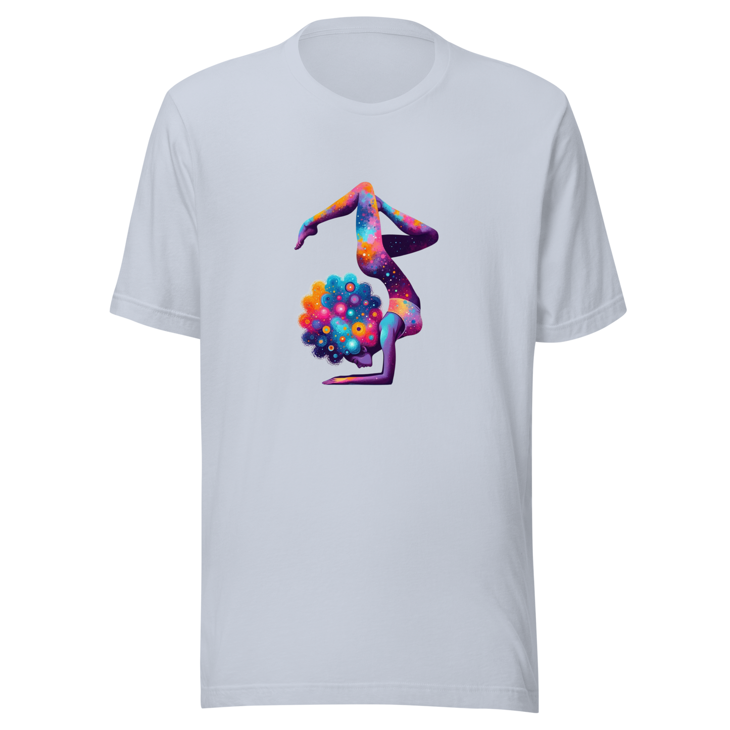 Unisex t-shirt "Cosmic Yoga: Nebula Pose"