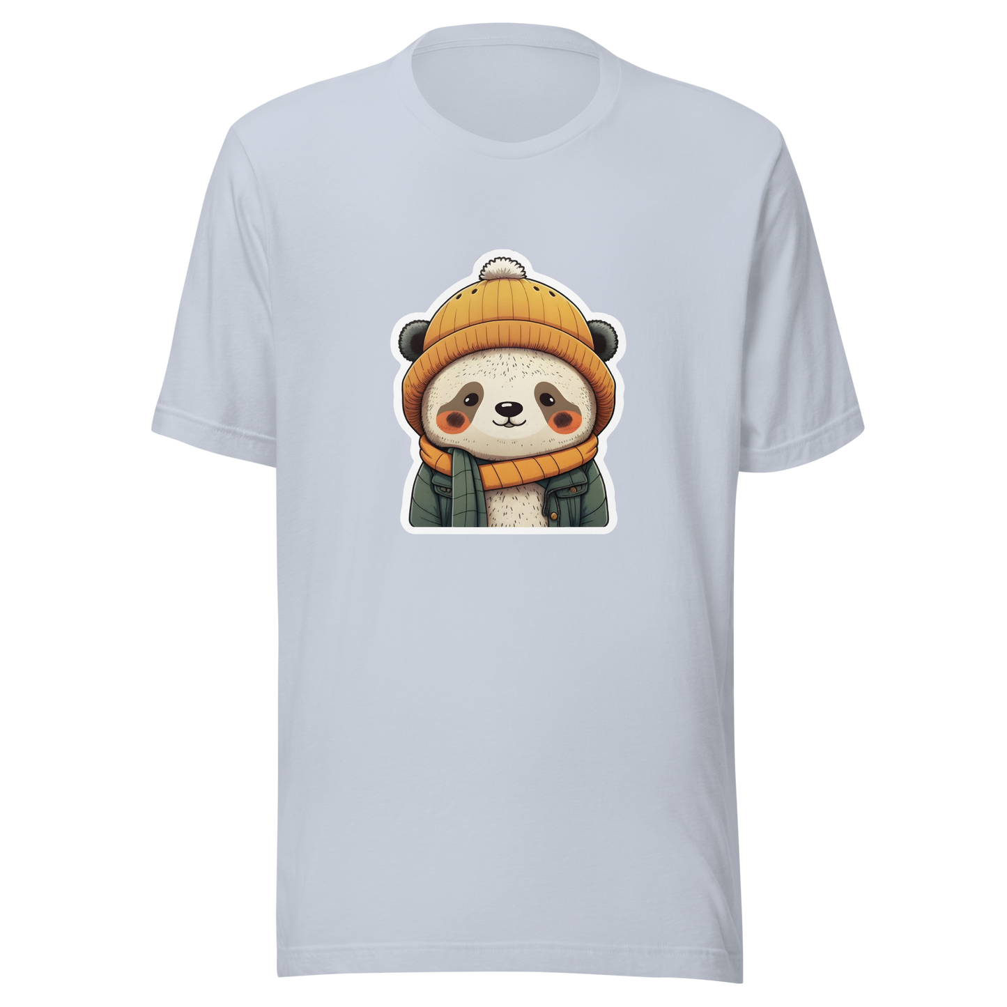 Unisex t-shirt with sweet panda