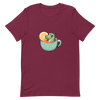 Unisex t-shirt with crocodile, tea time - Radiant Art of Radiant Group