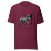 Unisex t-shirt - zebra in the hat - Radiant Art of Radiant Group