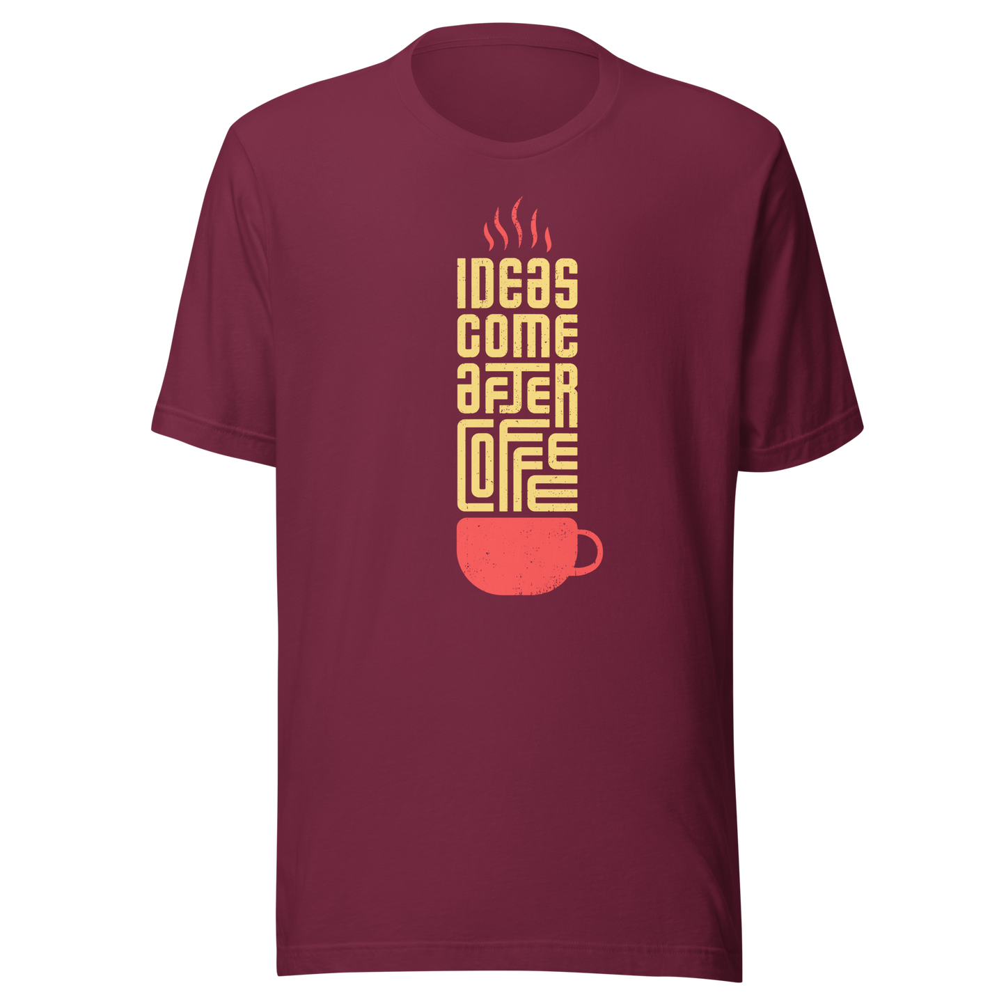 Unisex t-shirt "Caffeine-Infused Creativity"