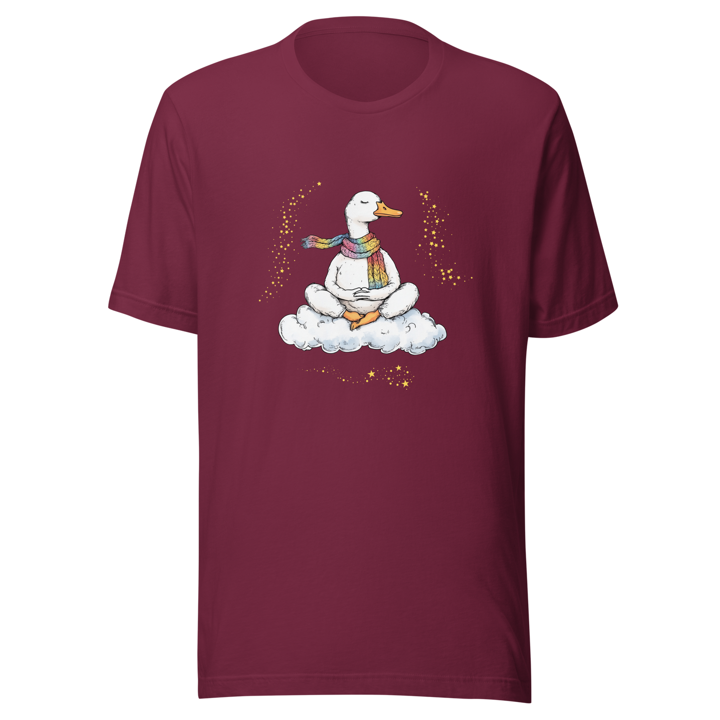 Unisex t-shirt "Meditating Goose"