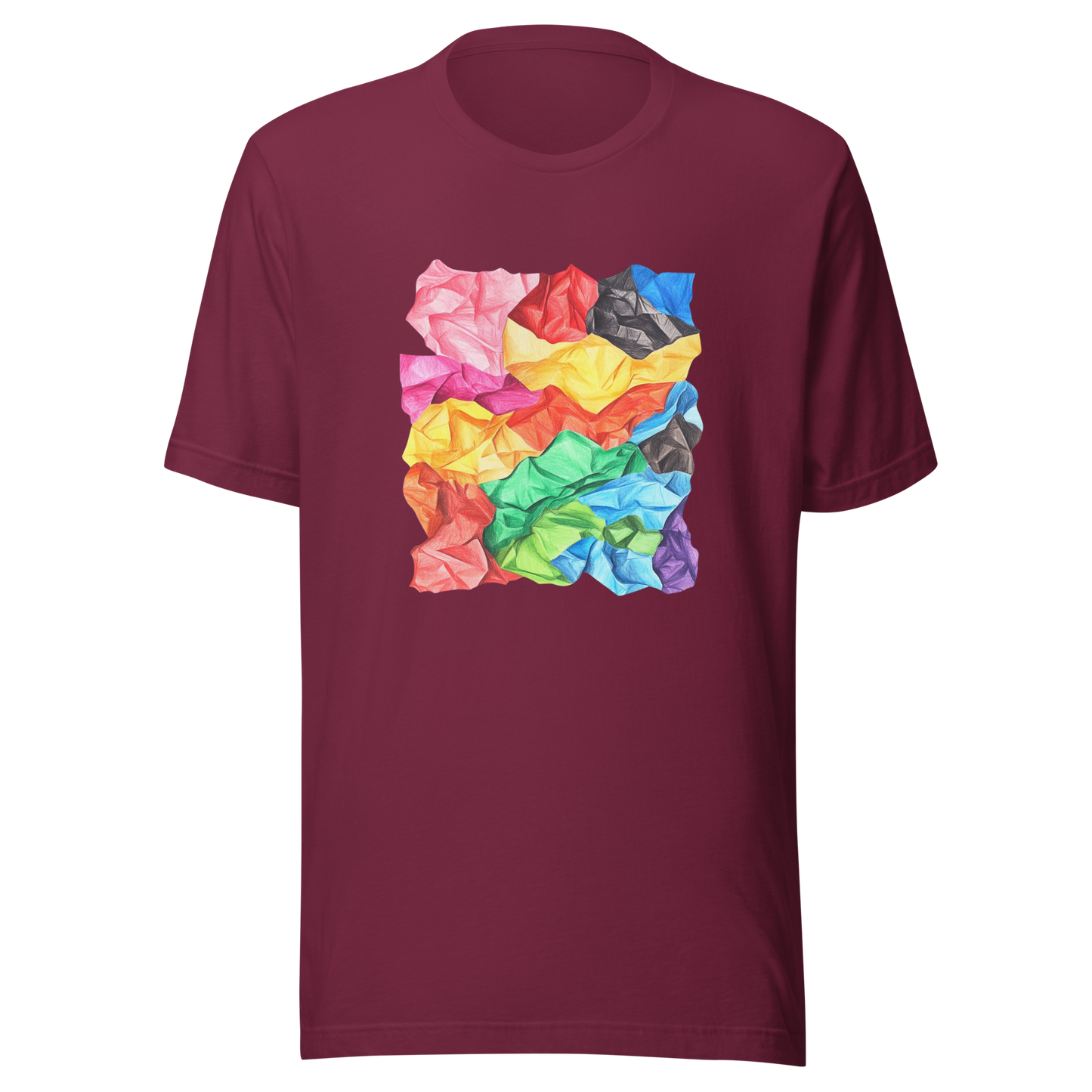 Unisex t-shirt "A Burst of Color"