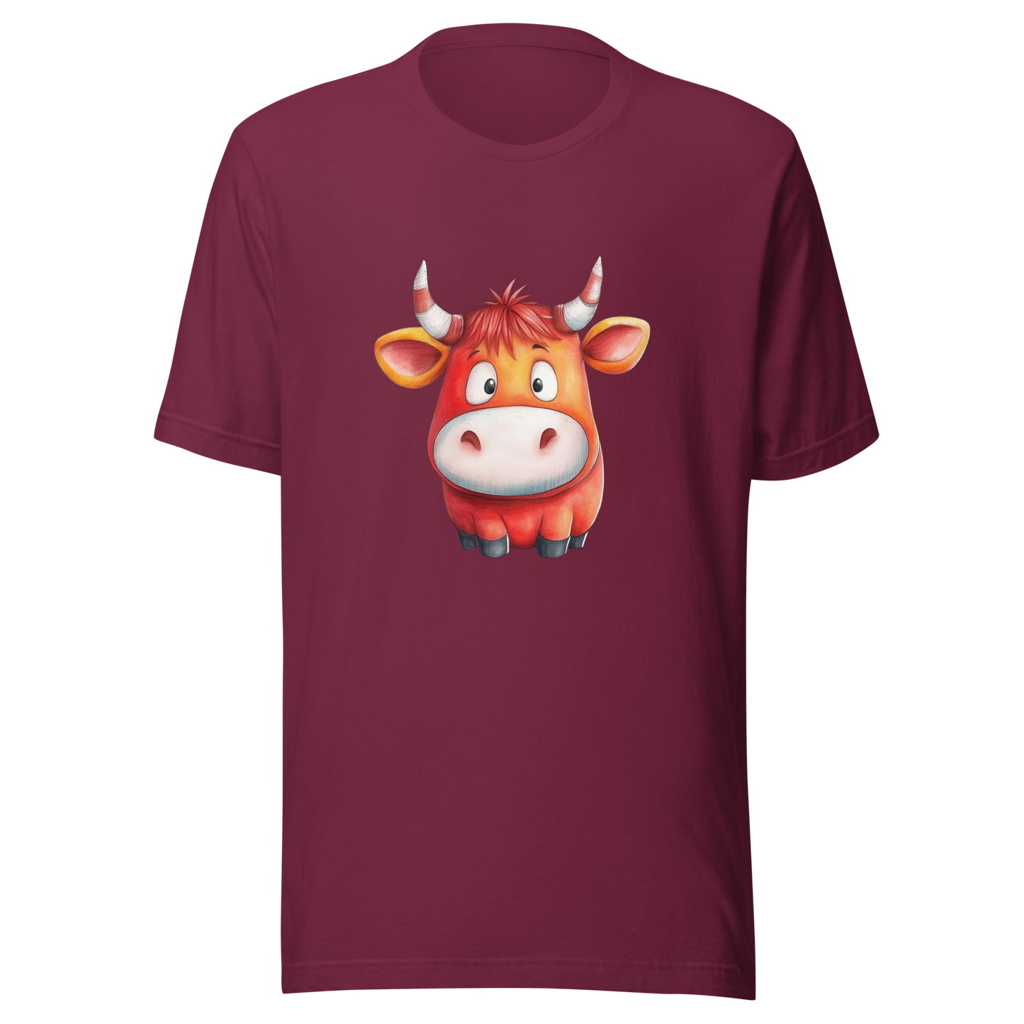 Unisex t-shirt "Moo-d Lifter: The Adorable Cow Tee"