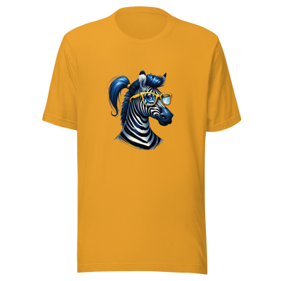 Unisex zebra t-shirt - Radiant Art of Radiant Group