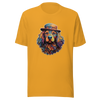Unisex Graphic Tee "Gentleman Pup: Stylishly Hatted Dog" - Radiant Art of Radiant Group