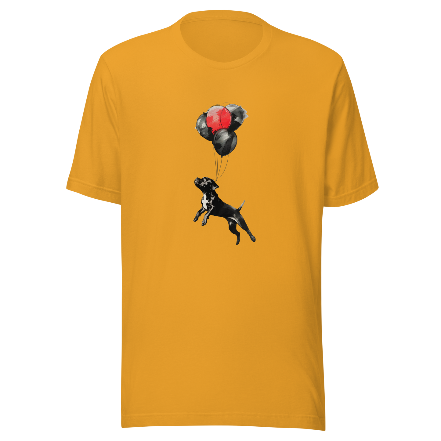 Unisex t-shirt Paws in the Air: Balloon Adventure