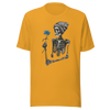 Unisex t-shirt "Floral Skeleton Chic" - Radiant Art of Radiant Group