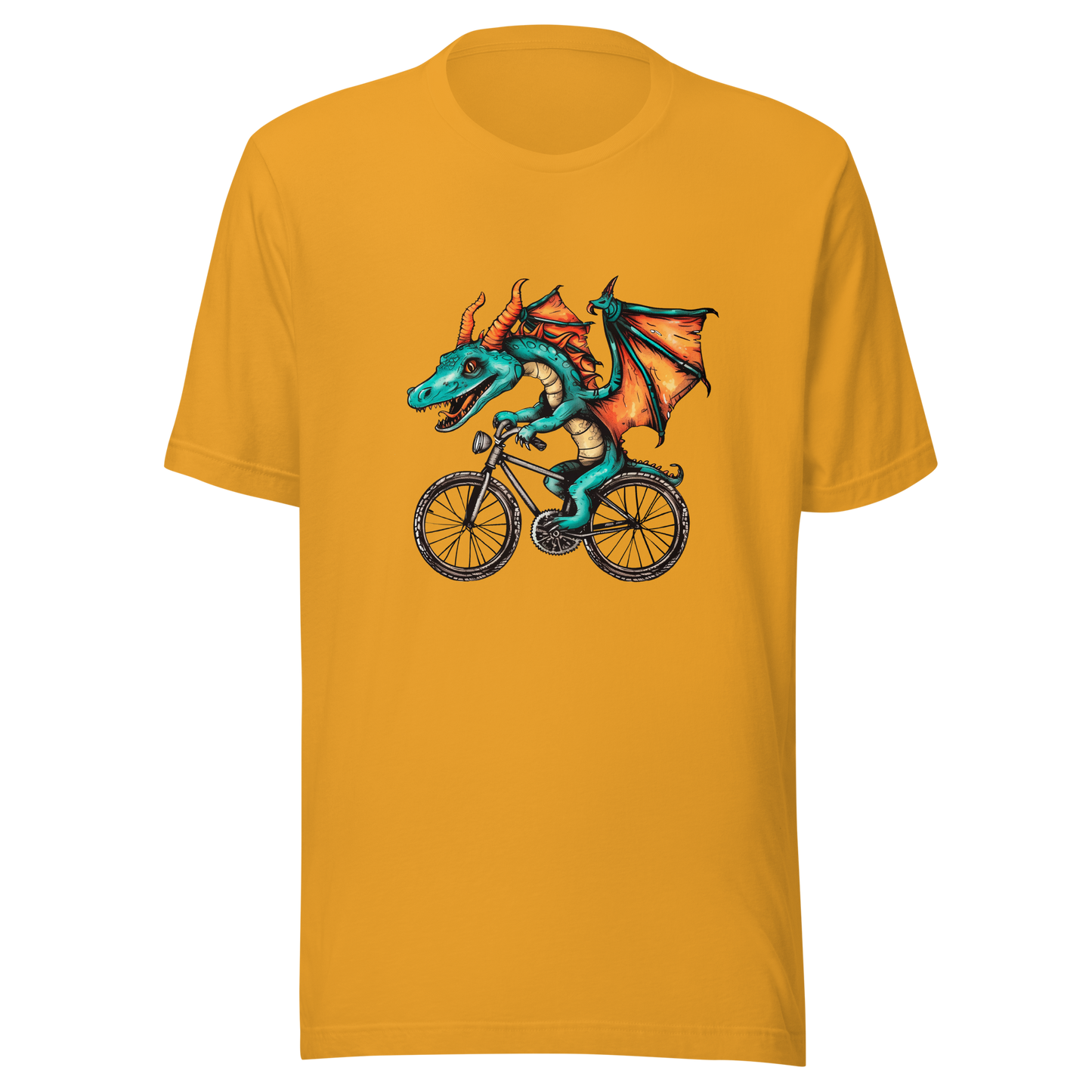 Unisex t-shirt "Dragon on Wheels"