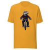 Alligator T-shirt, Crocodile on Bicycle Tee, Cool Croc on Bike