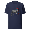 Unisex t-shirt - zebra in the hat - Radiant Art of Radiant Group