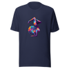 Unisex t-shirt "Cosmic Yoga: Nebula Pose" - Radiant Art of Radiant Group