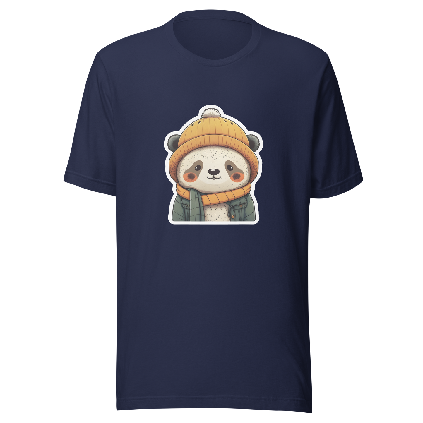 Unisex t-shirt with sweet panda