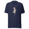 Unisex t-shirt Yoga Zebra - Radiant Art of Radiant Group