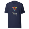 Unisex t-shirt High-Flying Zebra - Radiant Art of Radiant Group
