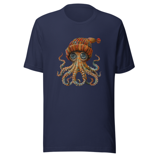 Unisex t-shirt Octopus in a Hat