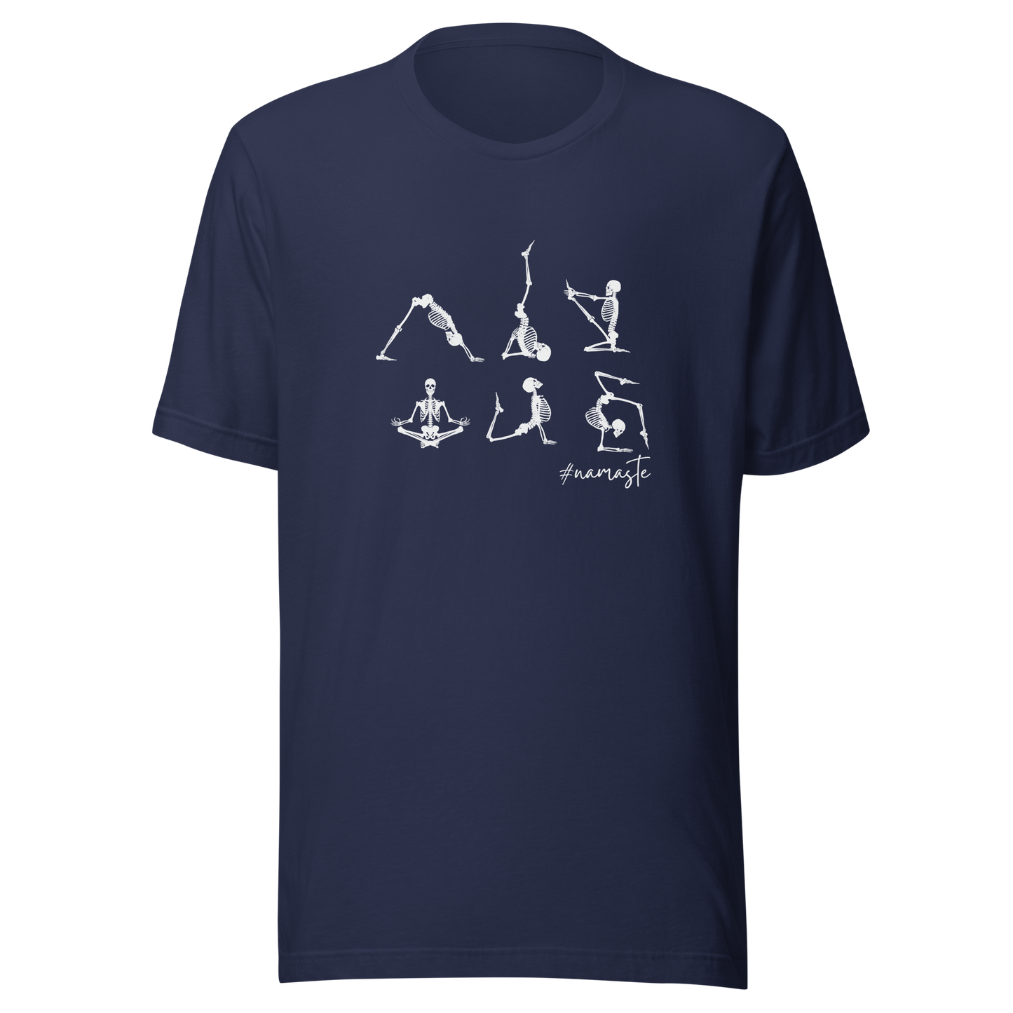 Unisex t-shirt "Skeletal Serenity"