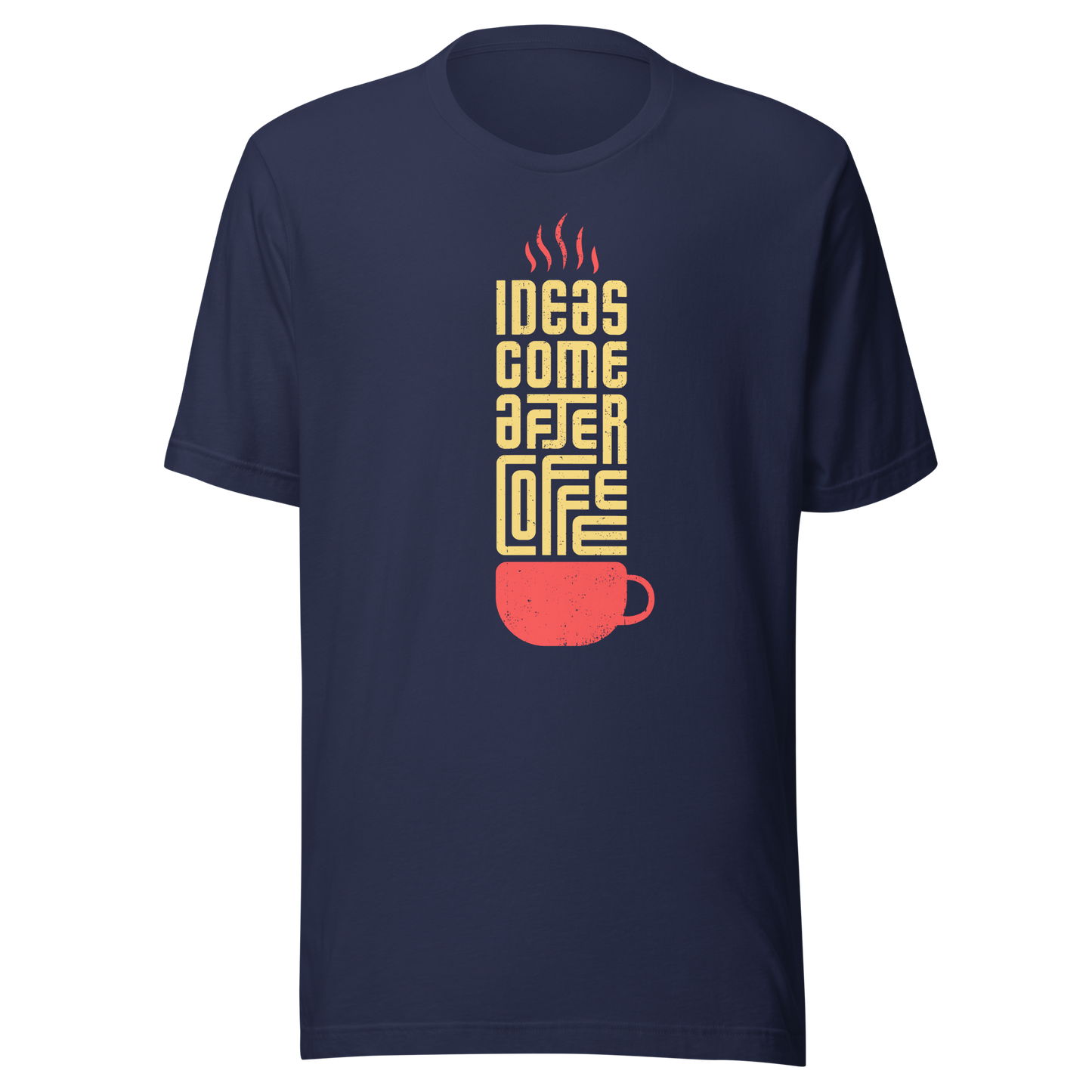 Unisex t-shirt "Caffeine-Infused Creativity"