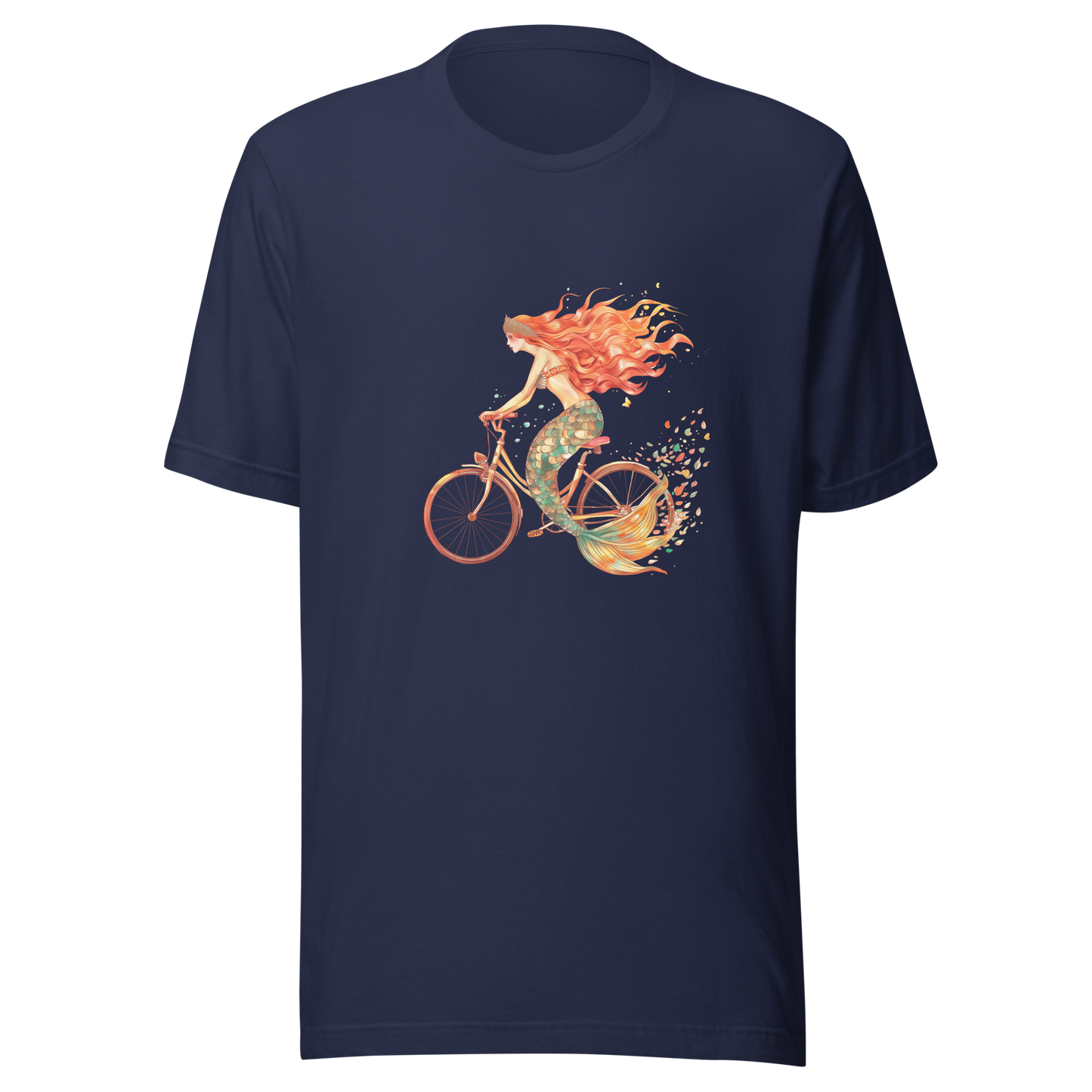 Unisex t-shirt "Mermaid on Wheels"