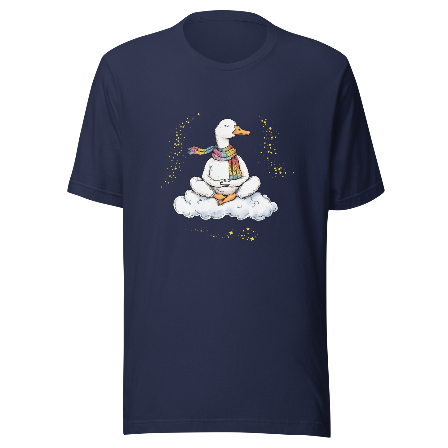 Unisex t-shirt "Meditating Goose"